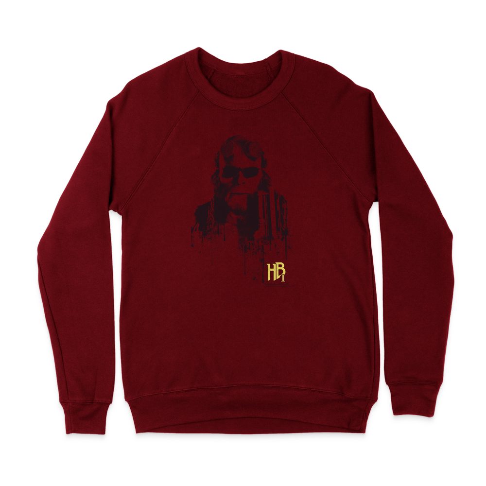 HELLBOY SPLATTER GUN SWEATSHIRT