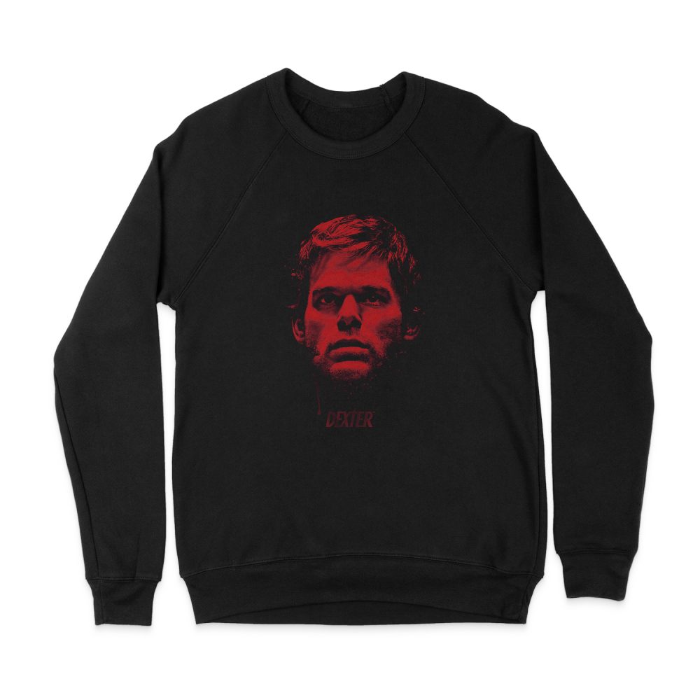 DEXTER BLOODY FACE SWEATSHIRT