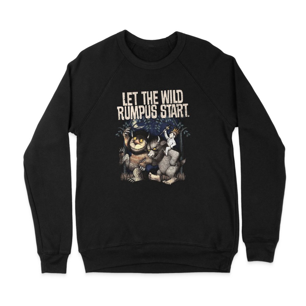 WHERE THE WILD THINGS ARE WILD RUMPUS SWEATSHIRT