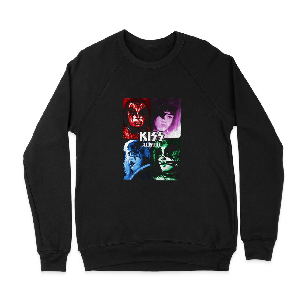 KISS ALIVE II COVER SWEATSHIRT