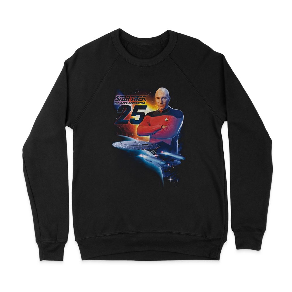 STAR TREK TNG 25 SWEATSHIRT