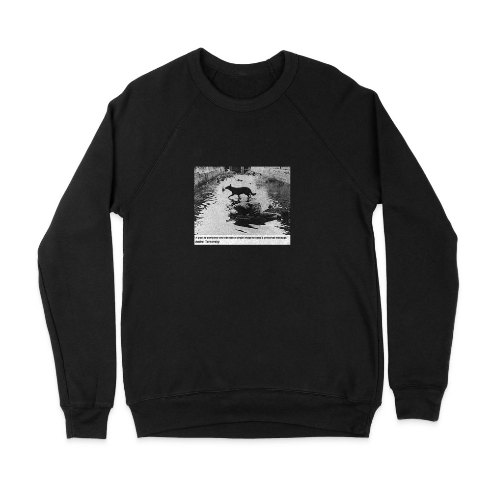 TARKOVSKY QUOTE SWEATSHIRT