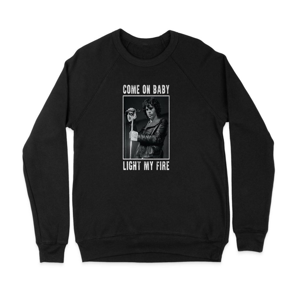 JIM MORRISON LIGHT MY FIRE SWEATSHIRT