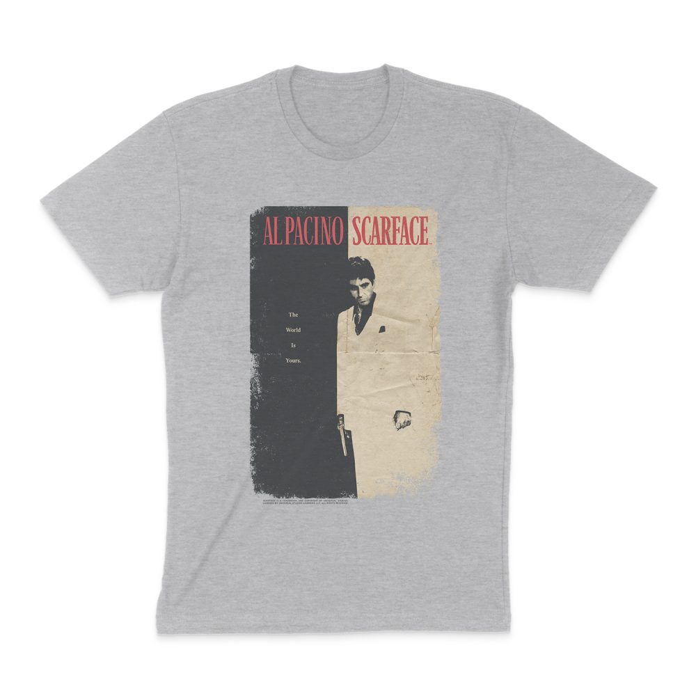 SCARFACE VINTAGE POSTER SHORT SLEEVE T-SHIRT