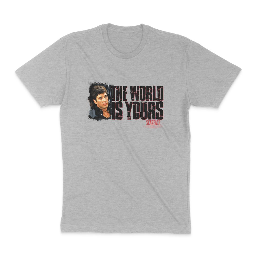 SCARFACE THE WORLD IS YOURS SHORT SLEEVE T-SHIRT