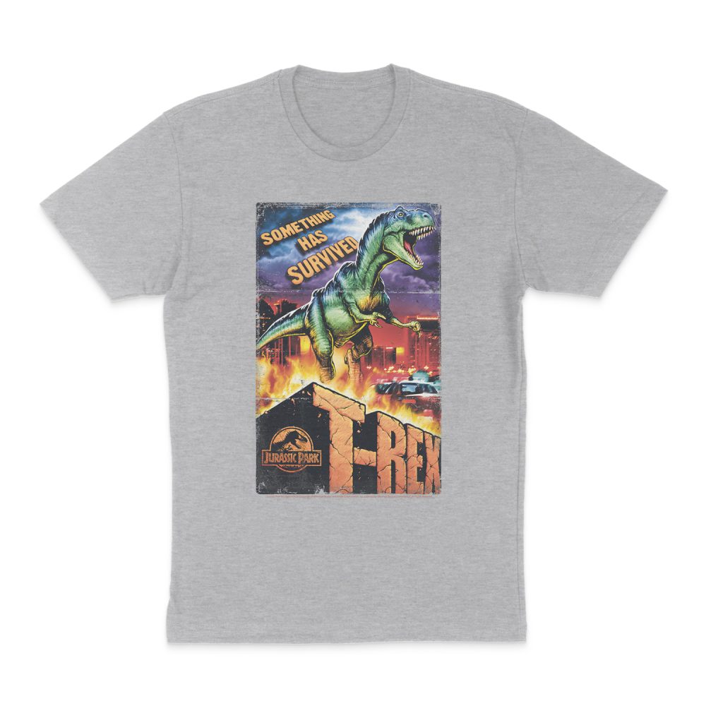 JURASSIC PARK REX IN THE CITY SHORT SLEEVE T-SHIRT