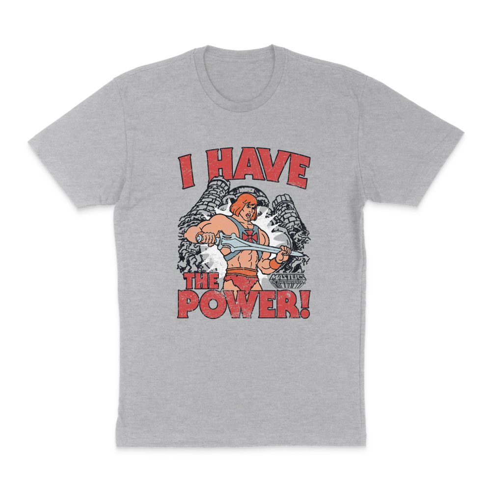 MASTERS OF THE UNIVERSE I HAVE THE POWER SHORT SLEEVE T-SHIRT