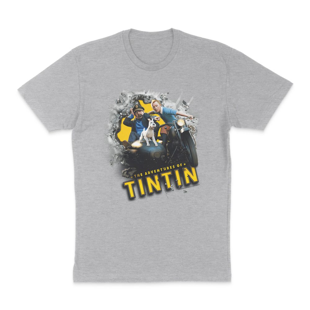 THE ADVENTURES OF TINTIN BREAKTHROUGH SHORT SLEEVE T-SHIRT
