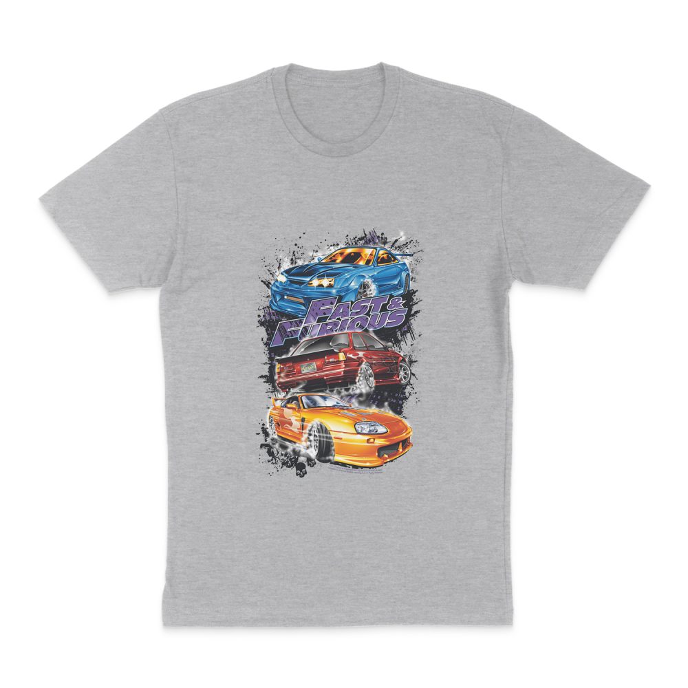 FAST AND FURIOUS SMOKIN STREET SHORT SLEEVE T-SHIRT