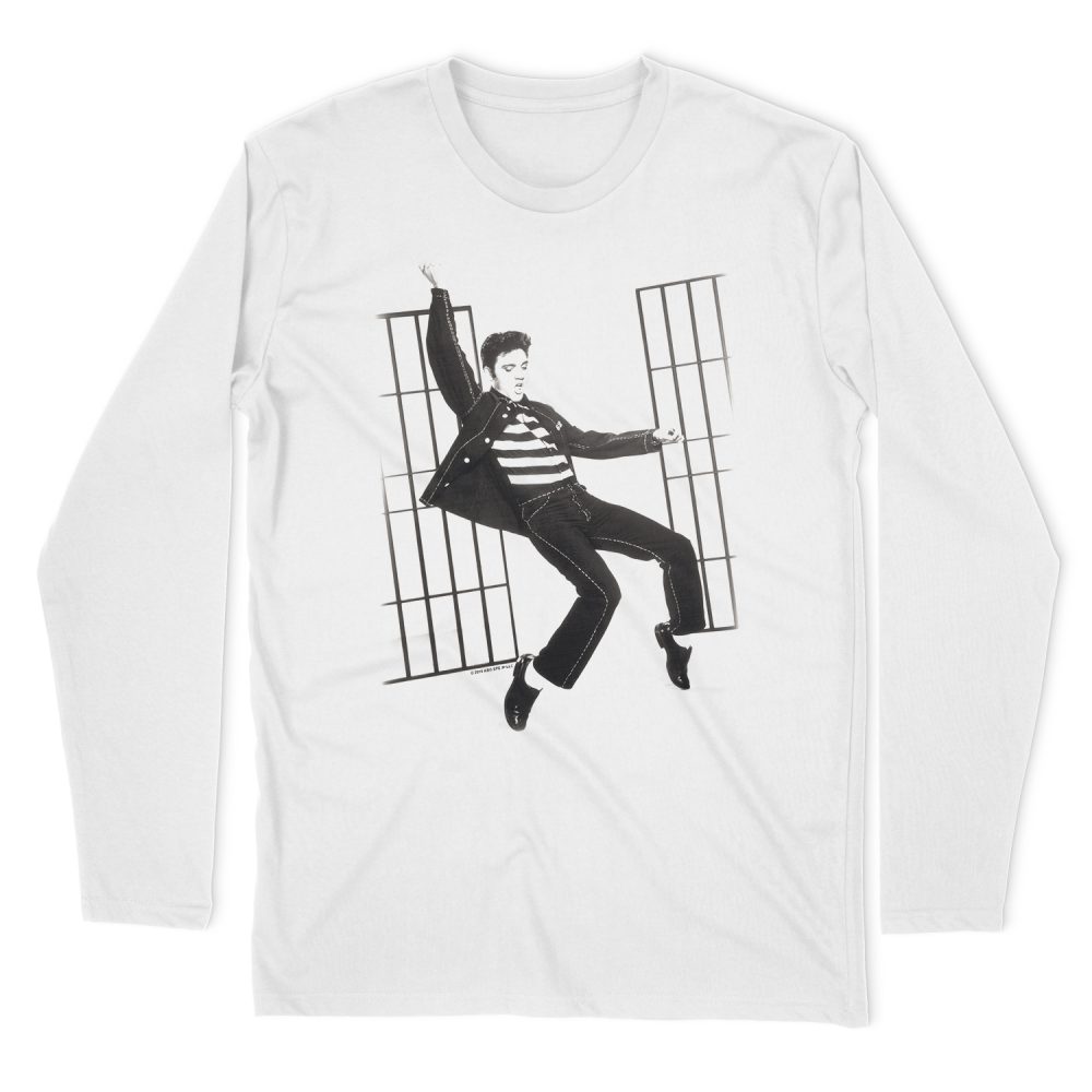 ELVIS PRESLEY JAILHOUSE ROCK LONG SLEEVE T-SHIRT