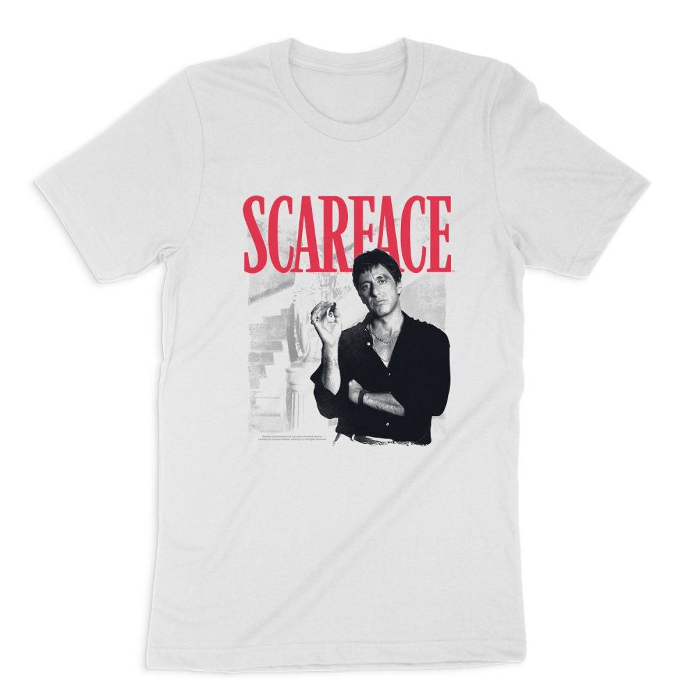 SCARFACE STAIRWAY SHORT SLEEVE T-SHIRT