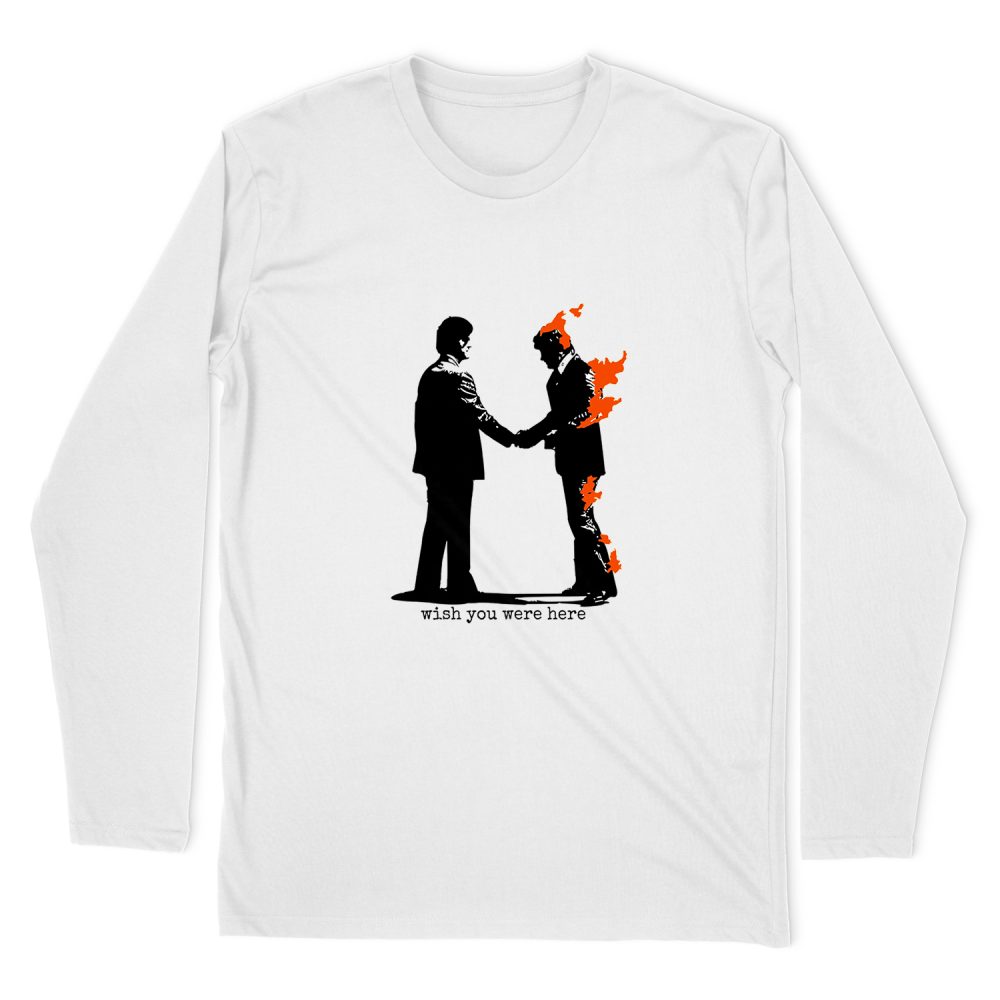 PINK FLOYD WISH YOU WERE HERE LONG SLEEVE T-SHIRT