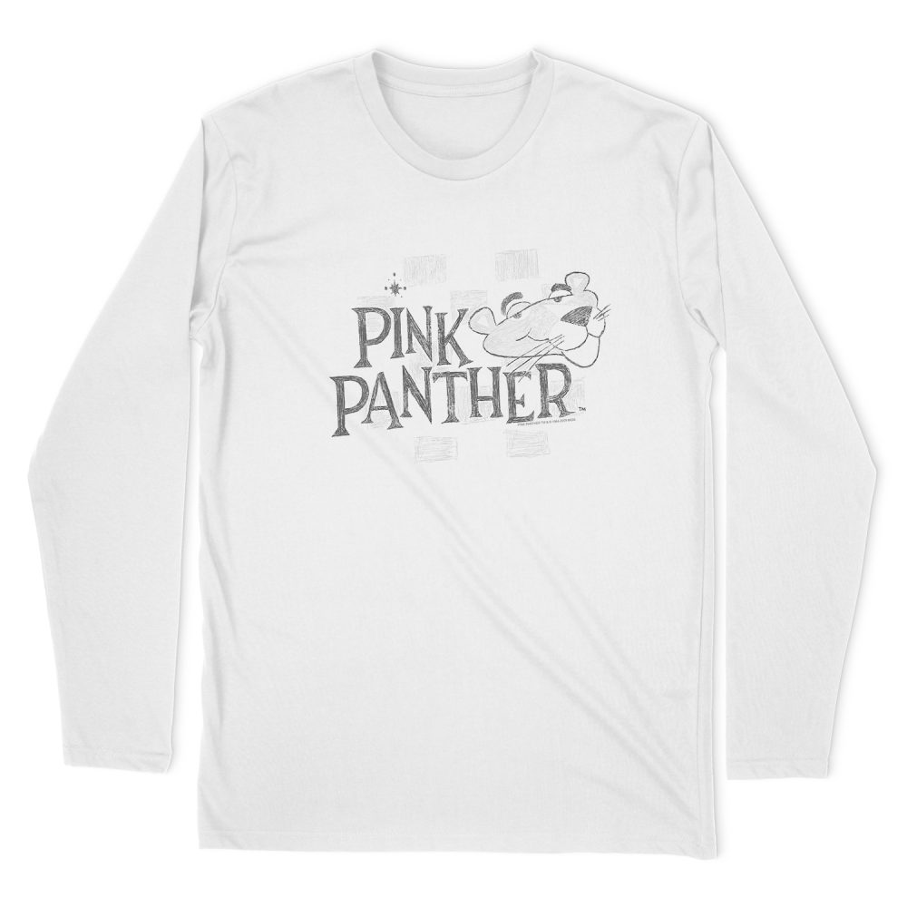 PINK PANTHER SKETCH LONG SLEEVE T-SHIRT