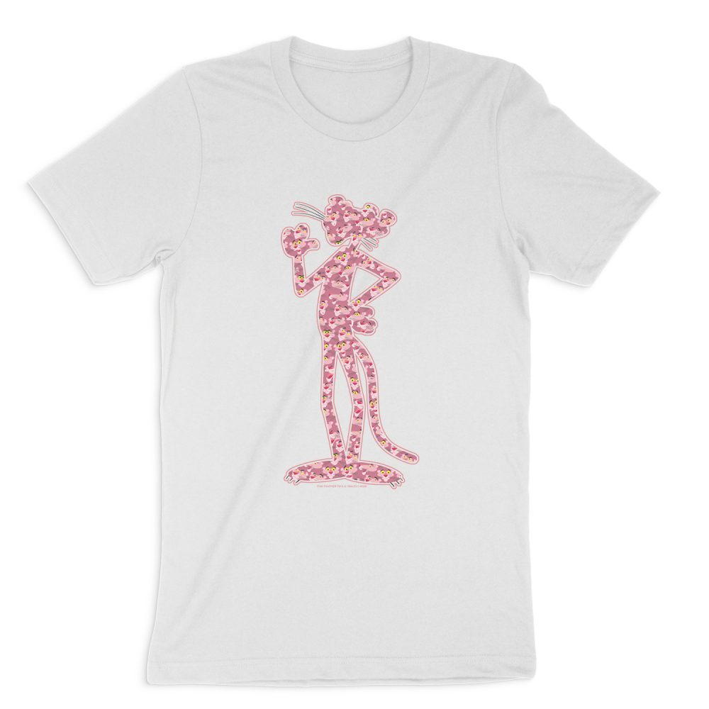 PINK PANTHER HEADS SHORT SLEEVE T-SHIRT