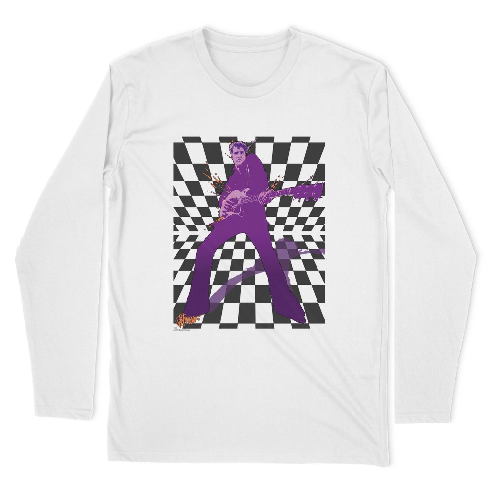 ELVIS PRESLEY LETS ROCK LONG SLEEVE T-SHIRT
