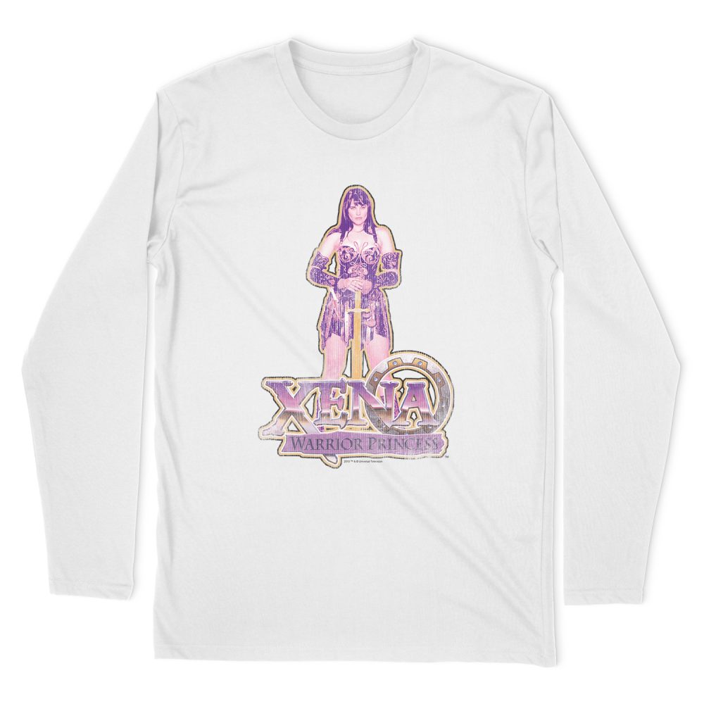 XENA WARRIOR PRINCESS STAND LONG SLEEVE T-SHIRT