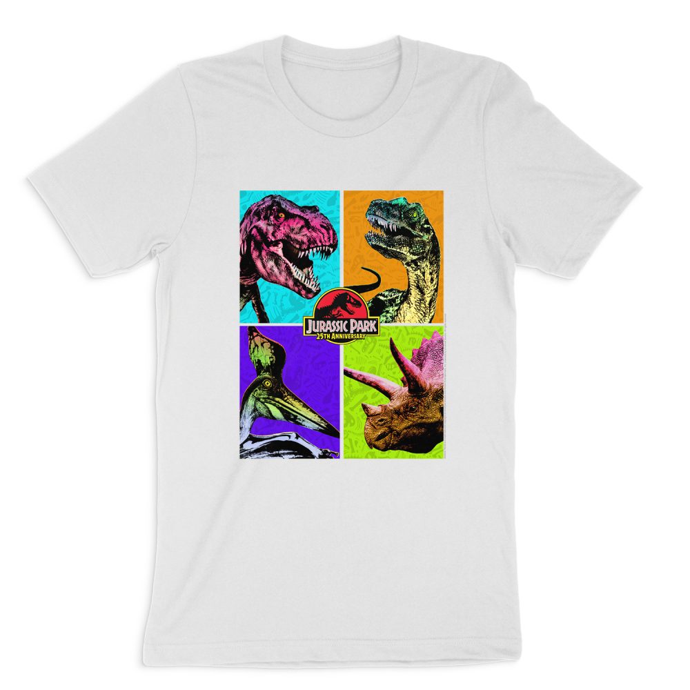 JURASSIC PARK PREHISTORIC BLOCK SHORT SLEEVE T-SHIRT