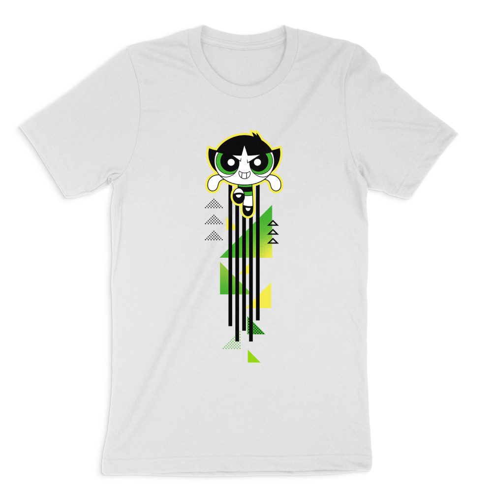 POWERPUFF GIRLS BUTTERCUP STREAK SHORT SLEEVE T-SHIRT