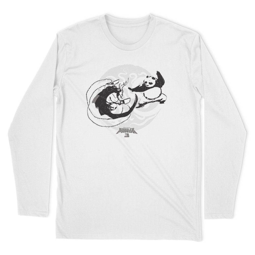 KUNG FU PANDA FACE OFF LONG SLEEVE T-SHIRT