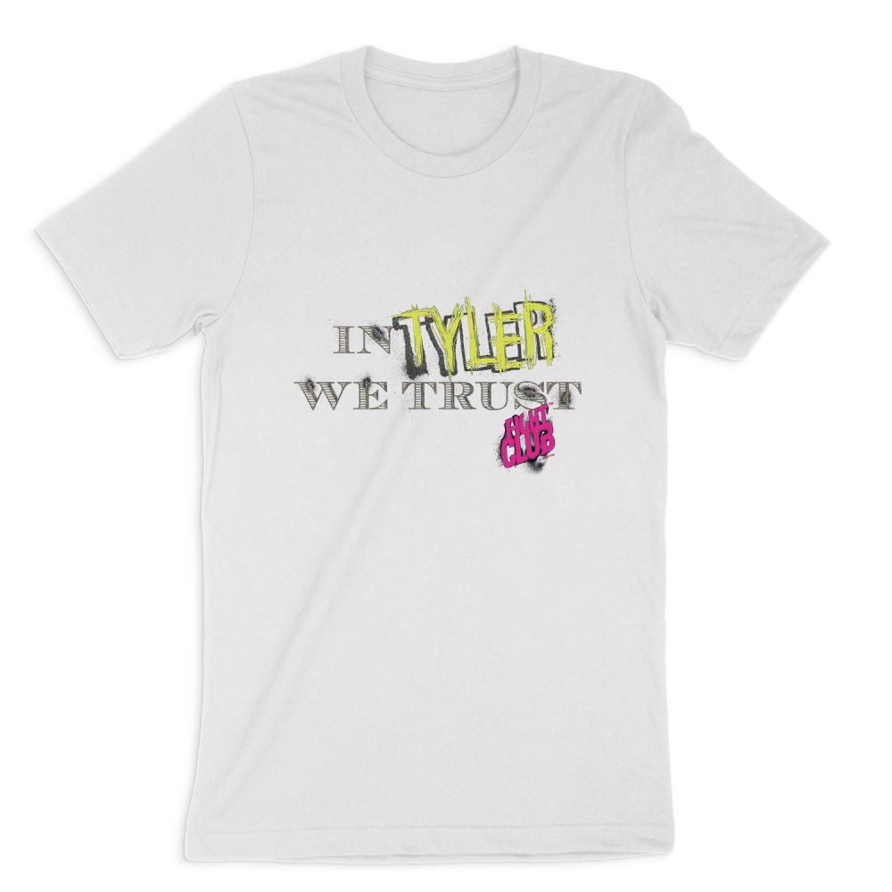 FIGHT CLUB IN TYLER WE TRUST SHORT SLEEVE T-SHIRT