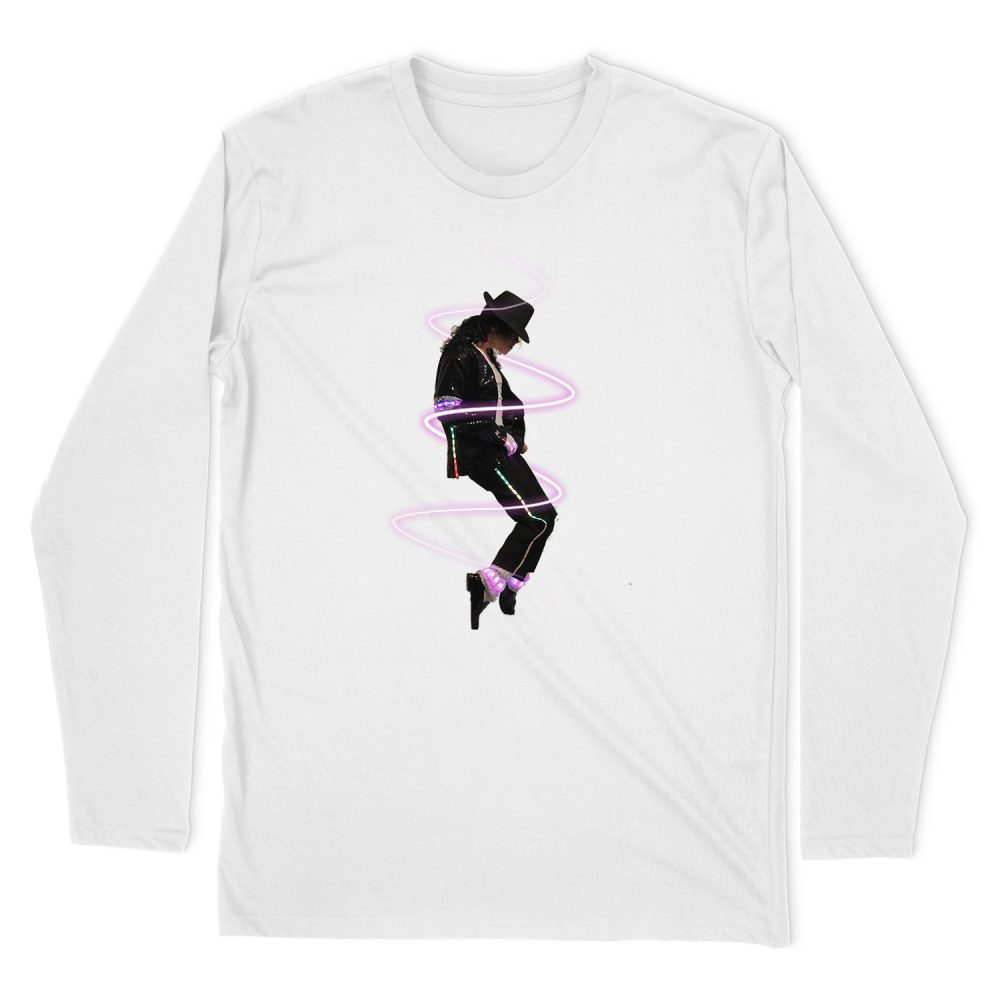 MICHAEL JACKSON DANCE LOGO LONG SLEEVE T-SHIRT