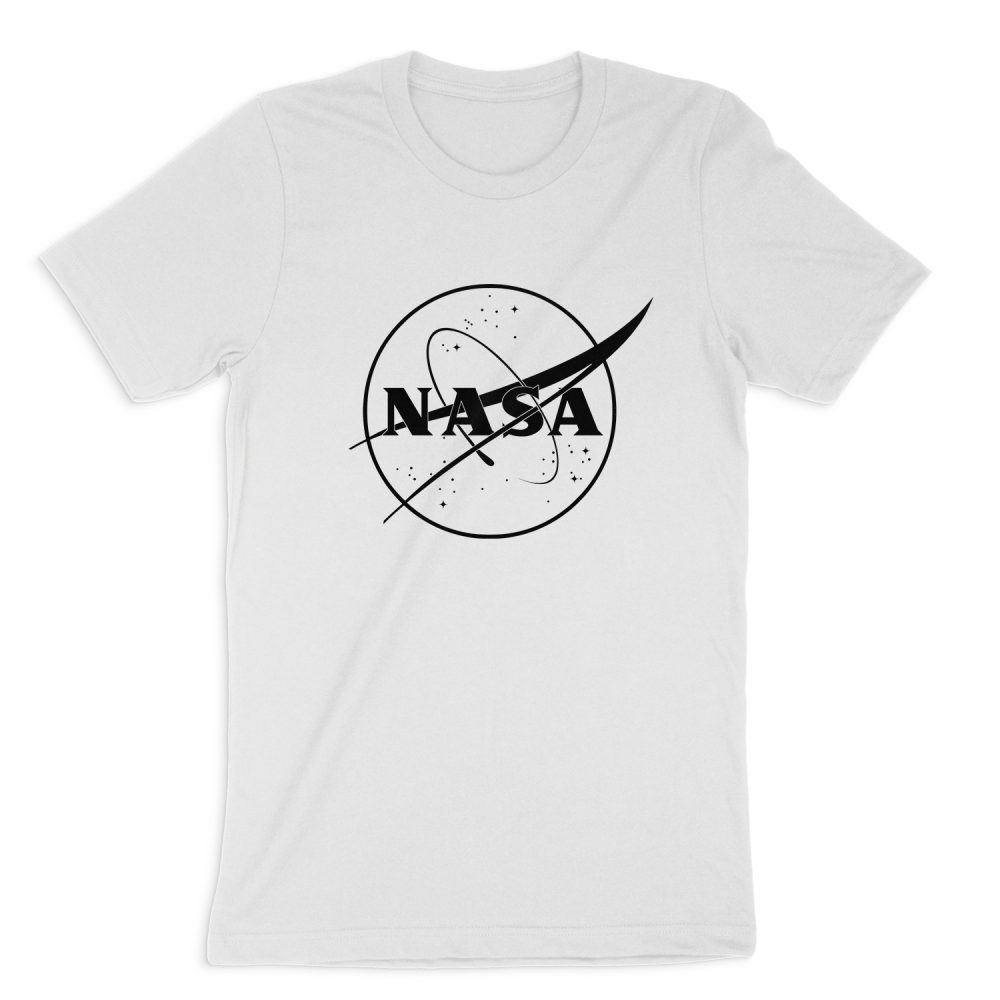 NASA W&B SHORT SLEEVE T-SHIRT