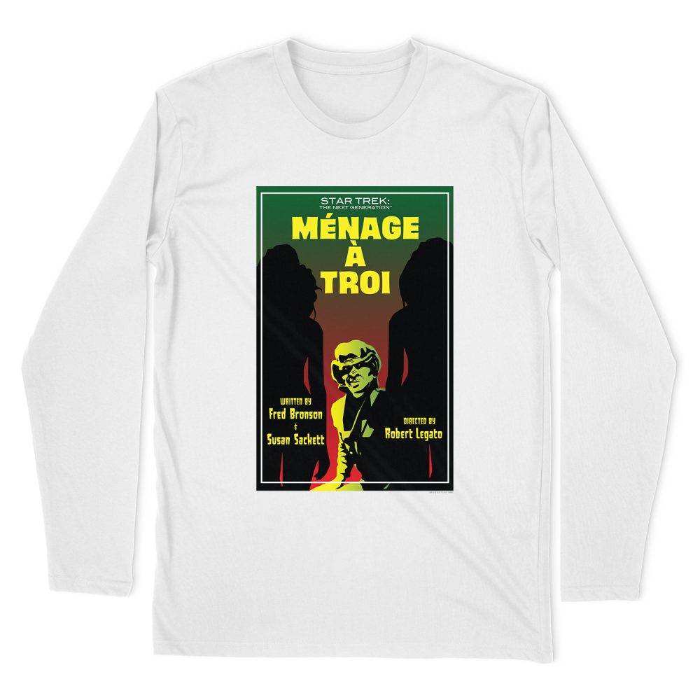 STAR TREK TNG SEASON 3 EPISODE 24 LONG SLEEVE T-SHIRT