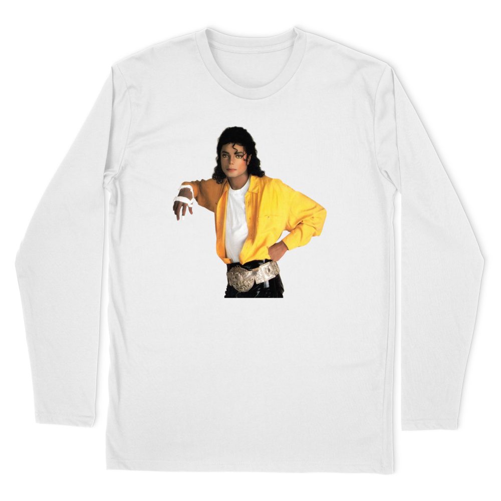 MICHAEL JACKSON LONG SLEEVE T-SHIRT