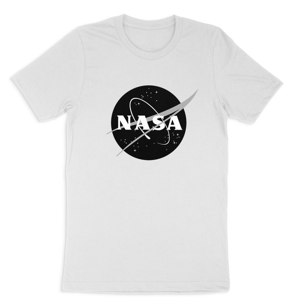 NASA B&W SHORT SLEEVE T-SHIRT