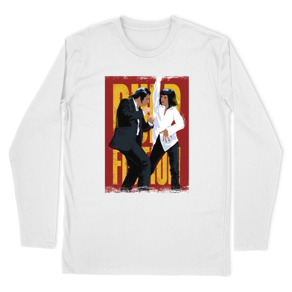 PULP FICTION DANCING LONG SLEEVE T-SHIRT