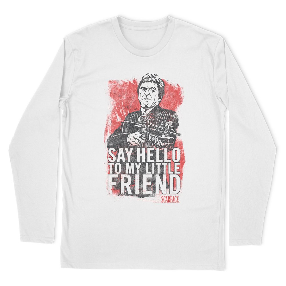 SCARFACE LITTLE FRIEND LONG SLEEVE T-SHIRT