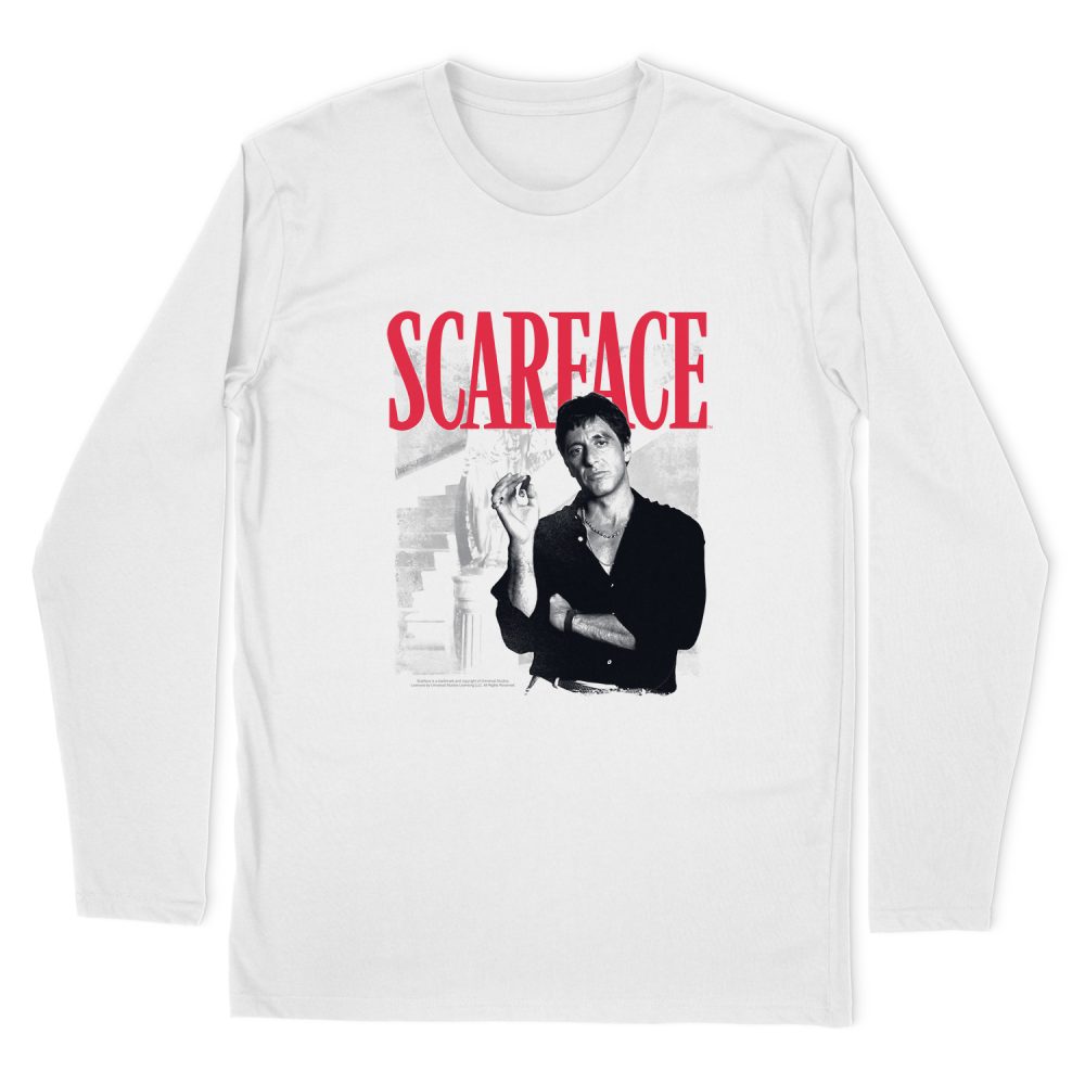 SCARFACE STAIRWAY LONG SLEEVE T-SHIRT