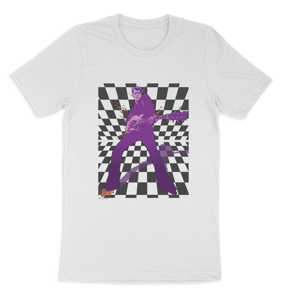 ELVIS PRESLEY LETS ROCK SHORT SLEEVE T-SHIRT