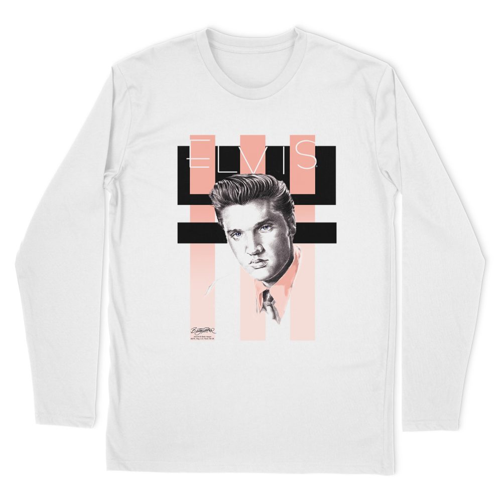 ELVIS PRESLEY RETRO LONG SLEEVE T-SHIRT