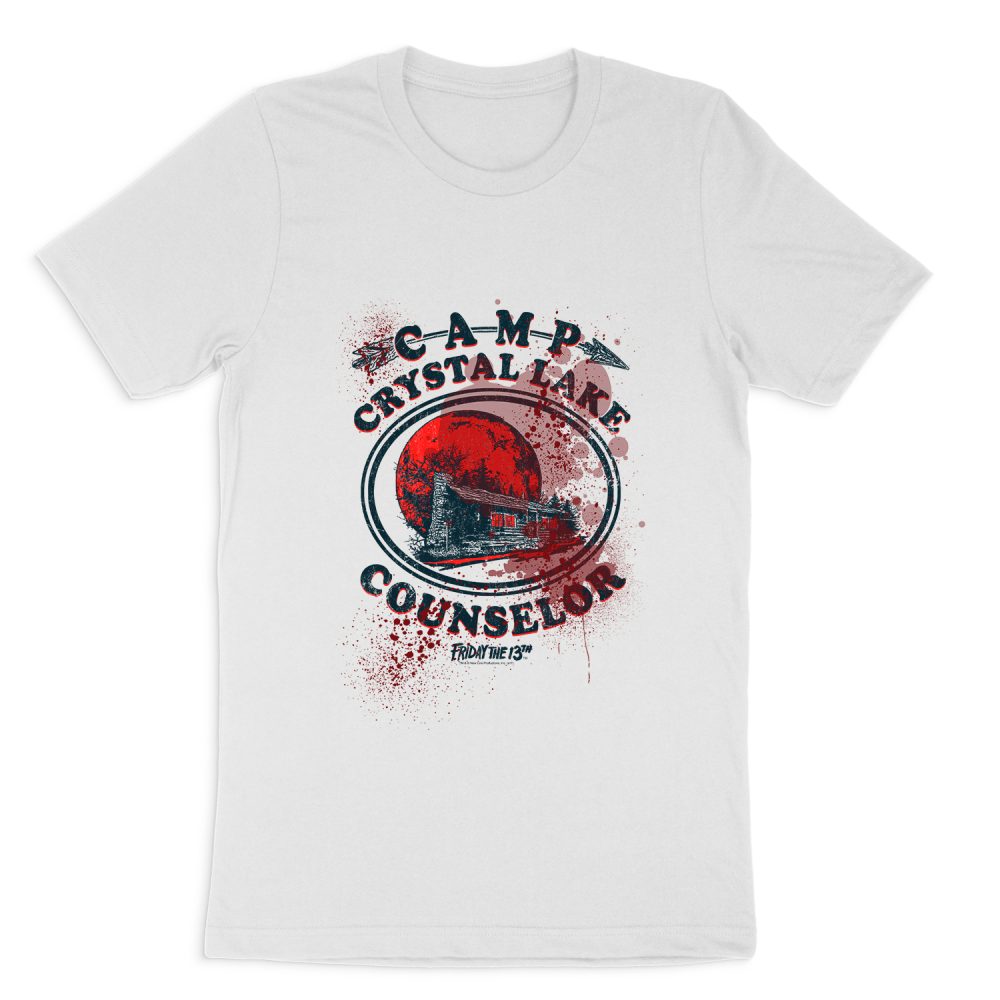 FRIDAY THE 13TH CAMP COUNSELOR VICTIM SHORT SLEEVE T-SHIRT