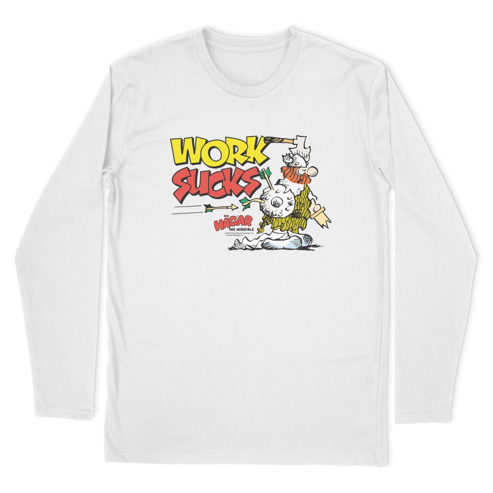 HAGAR THE HORRIBLE WORK LONG SLEEVE T-SHIRT