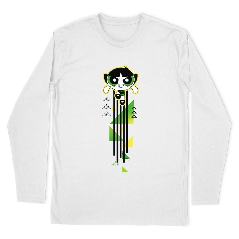 POWERPUFF GIRLS BUTTERCUP STREAK LONG SLEEVE T-SHIRT