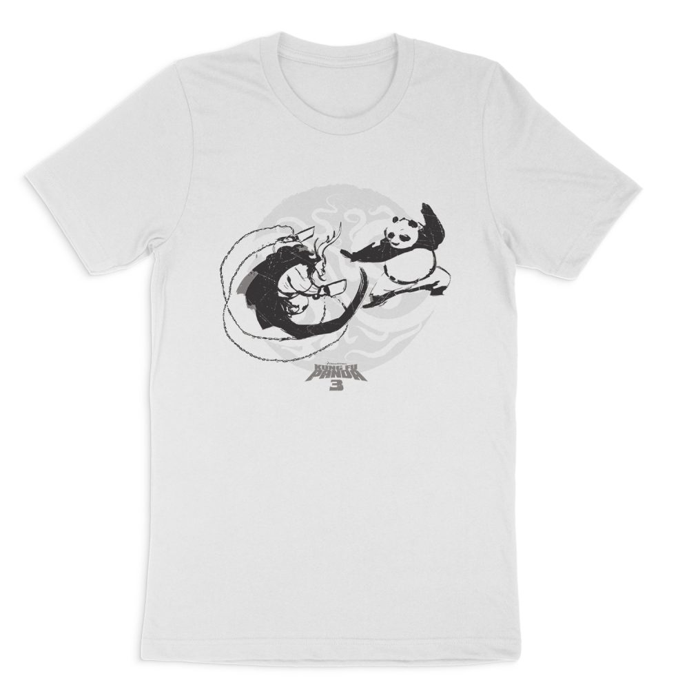 KUNG FU PANDA FACE OFF SHORT SLEEVE T-SHIRT