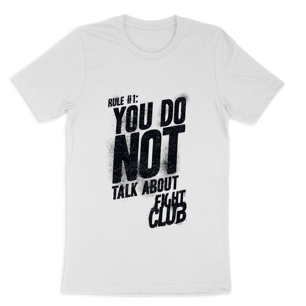FIGHT CLUB RULE 1 SHORT SLEEVE T-SHIRT