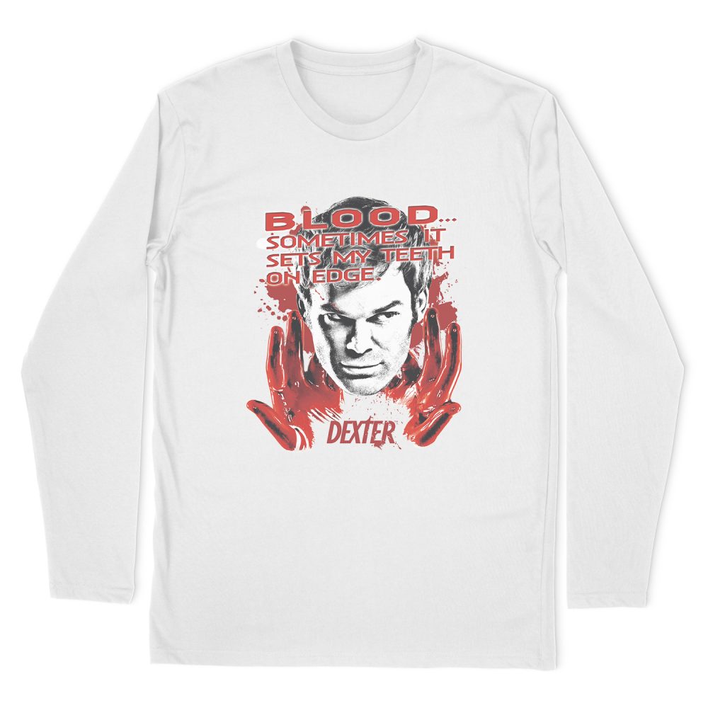 DEXTER BLOOD #2 LONG SLEEVE T-SHIRT