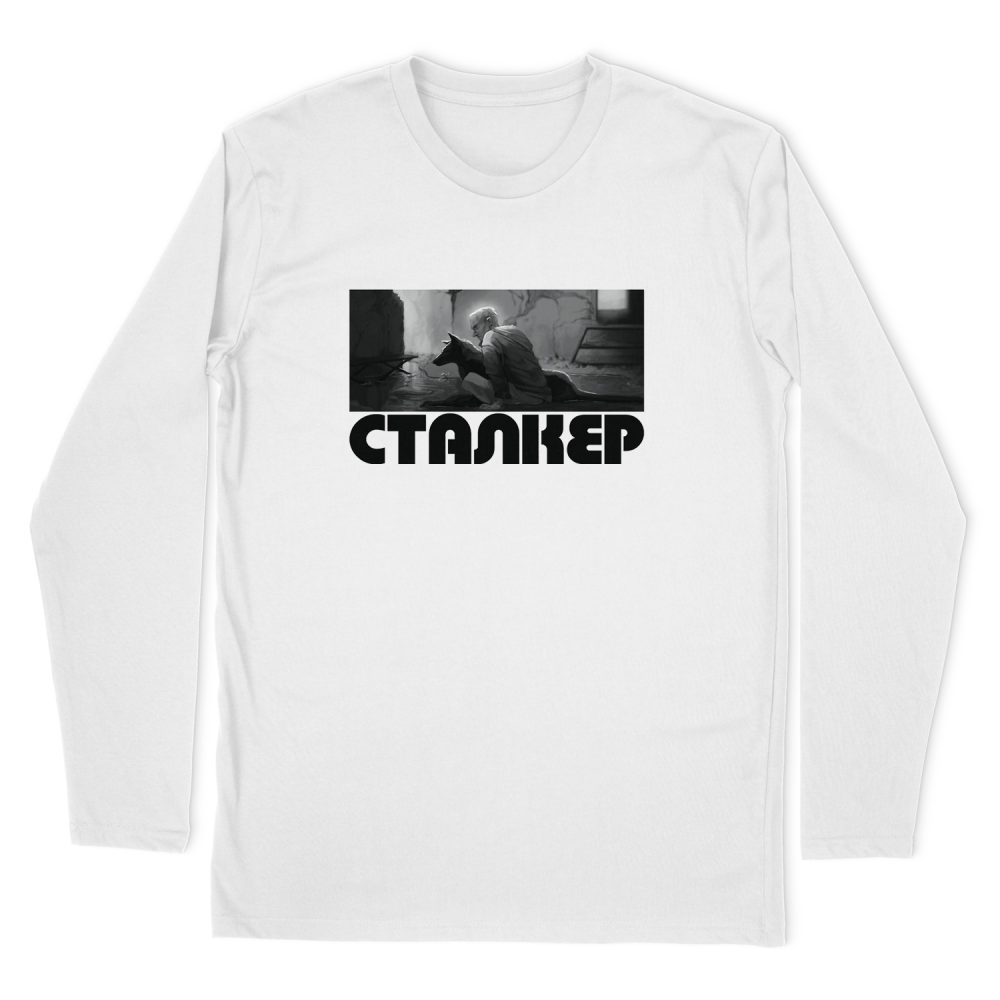 ANDREI TARKOVSKKY MOVIE POSTER 
 LONG SLEEVE T-SHIRT