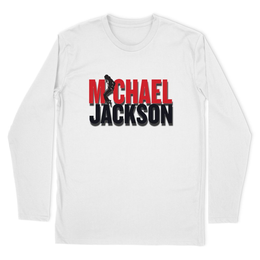 MICHAEL JACKSON KING OF POP LONG SLEEVE T-SHIRT