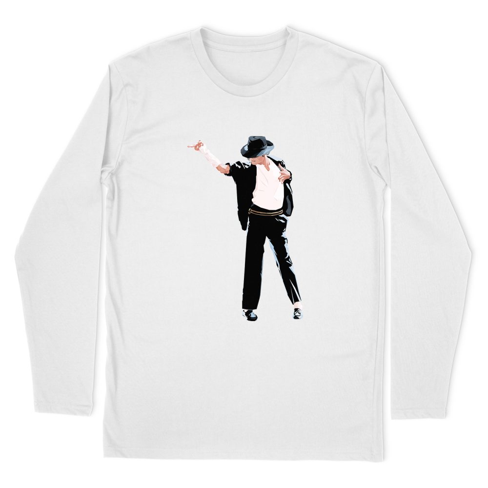 MICHEAL JACKSON LOGO LONG SLEEVE T-SHIRT
