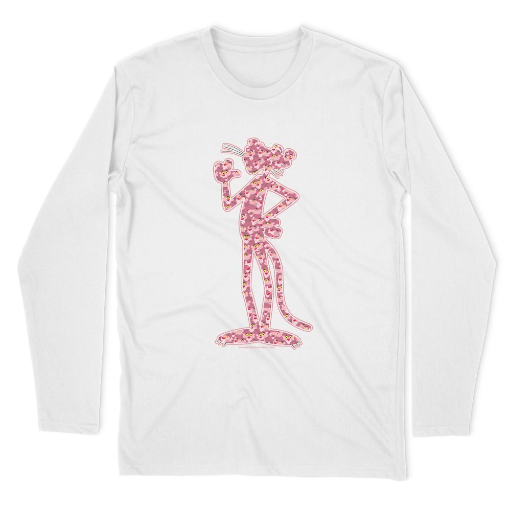 PINK PANTHER HEADS LONG SLEEVE T-SHIRT