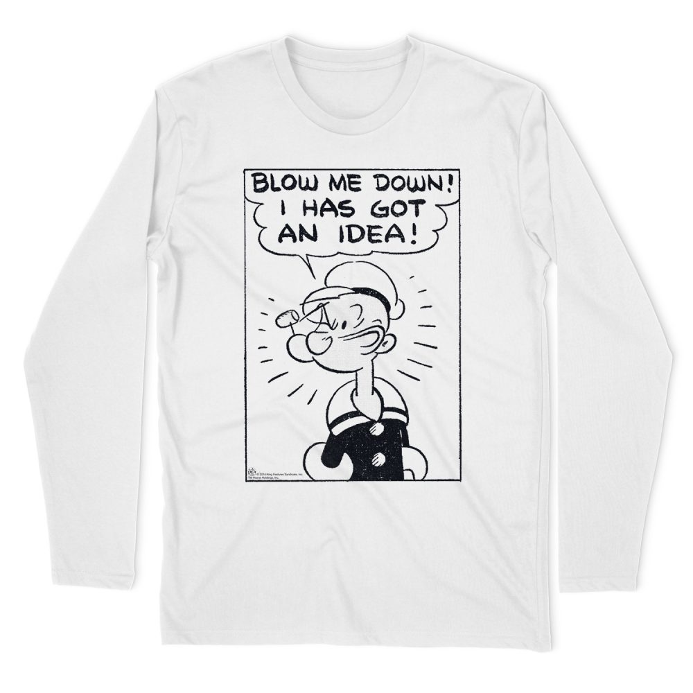 POPEYE AN IDEA LONG SLEEVE T-SHIRT