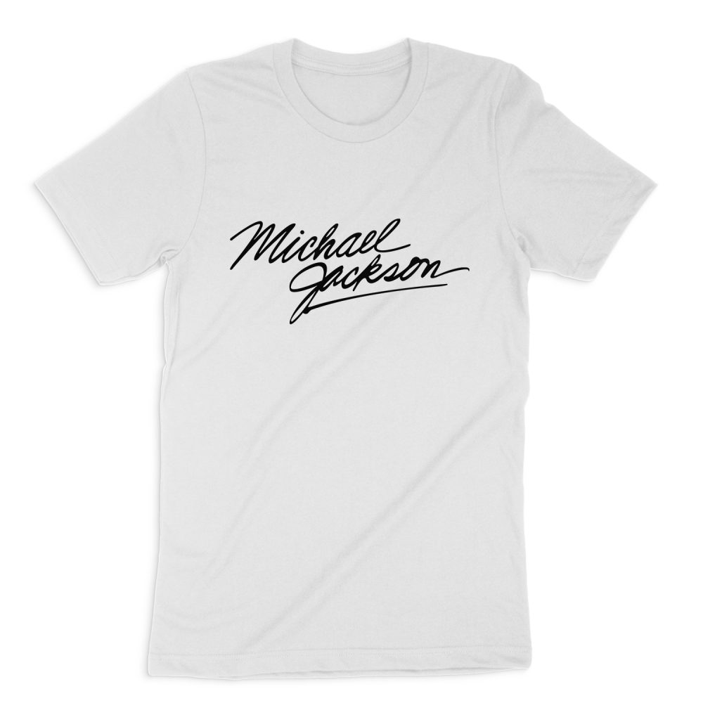 MICHAEL JACKSON SIGNATURE #2 SHORT SLEEVE T-SHIRT
