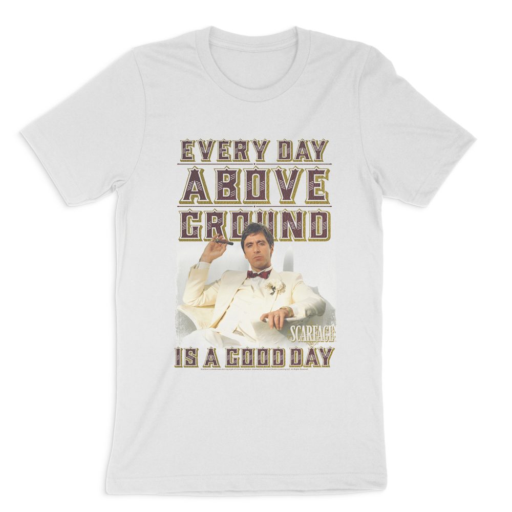 SCARFACE ABOVE GROUND SHORT SLEEVE T-SHIRT
