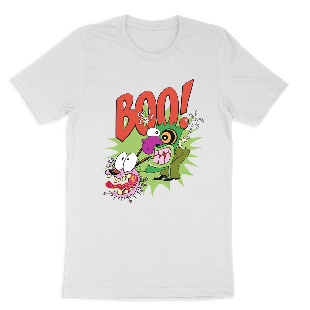 COURAGE THE COWARDLY DOG STUPID DOG SHORT SLEEVE T-SHIRT
