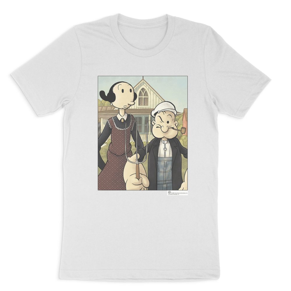 POPEYE POPEYE GOTHIC SHORT SLEEVE T-SHIRT