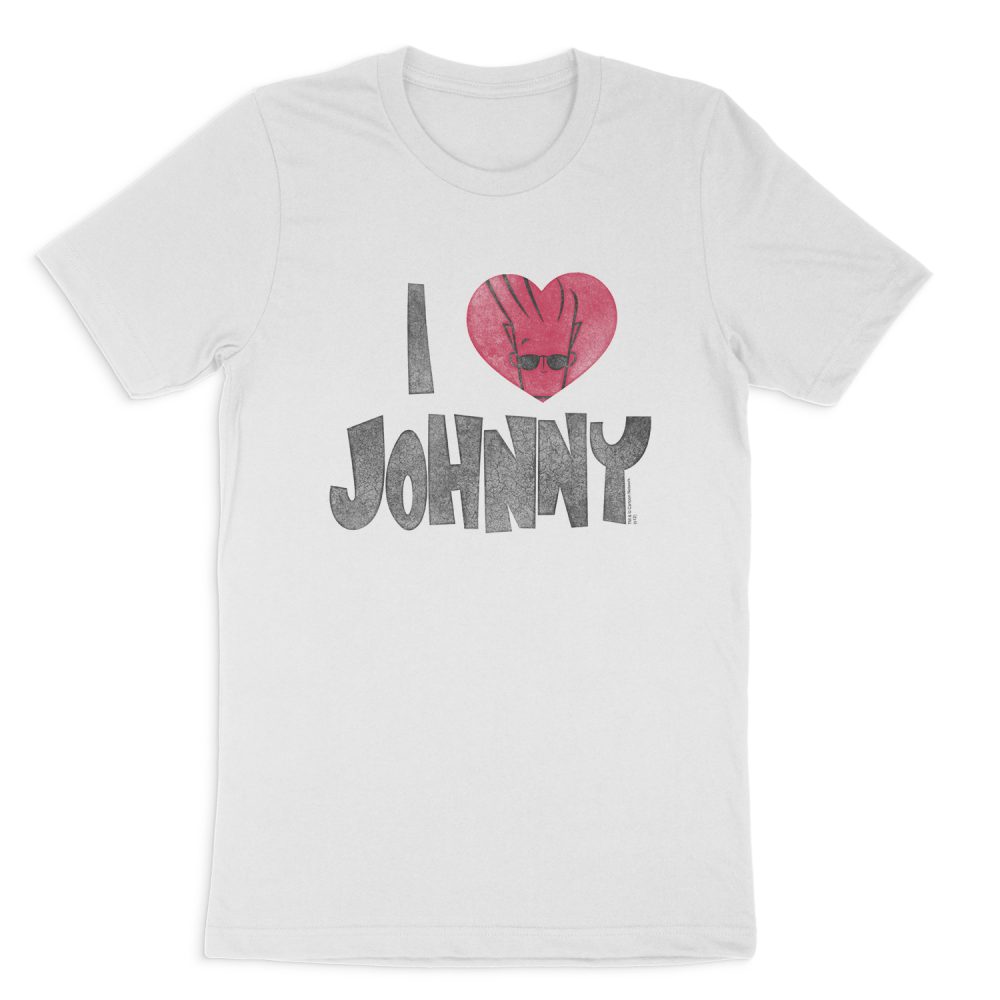 JOHNNY BRAVO I HEART JOHNNY SHORT SLEEVE T-SHIRT